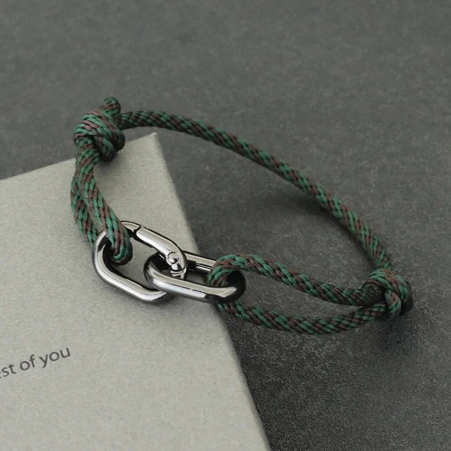 Novelties Rope Bracelet Unisex Handmade Weaven Adjustable Cord Braclet Beach Leisure Accessories Friendship Jewelry Pulseria