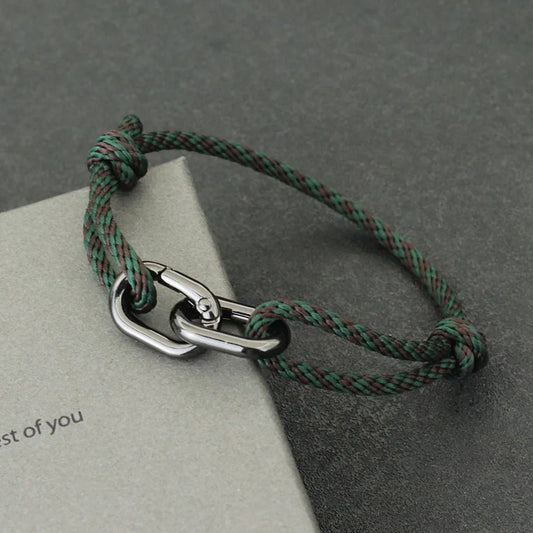 Novelties Rope Bracelet Unisex Handmade Weaven Adjustable Cord Braclet Beach Leisure Accessories Friendship Jewelry Pulseria